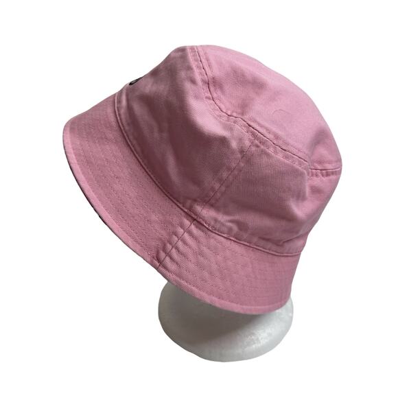 SANRIO My Melody Pink Reversible Bucket Hat Embroidered One Size Adult Cotton - Picture 5 of 9